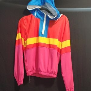 Colorful Kids Hooded Jacket